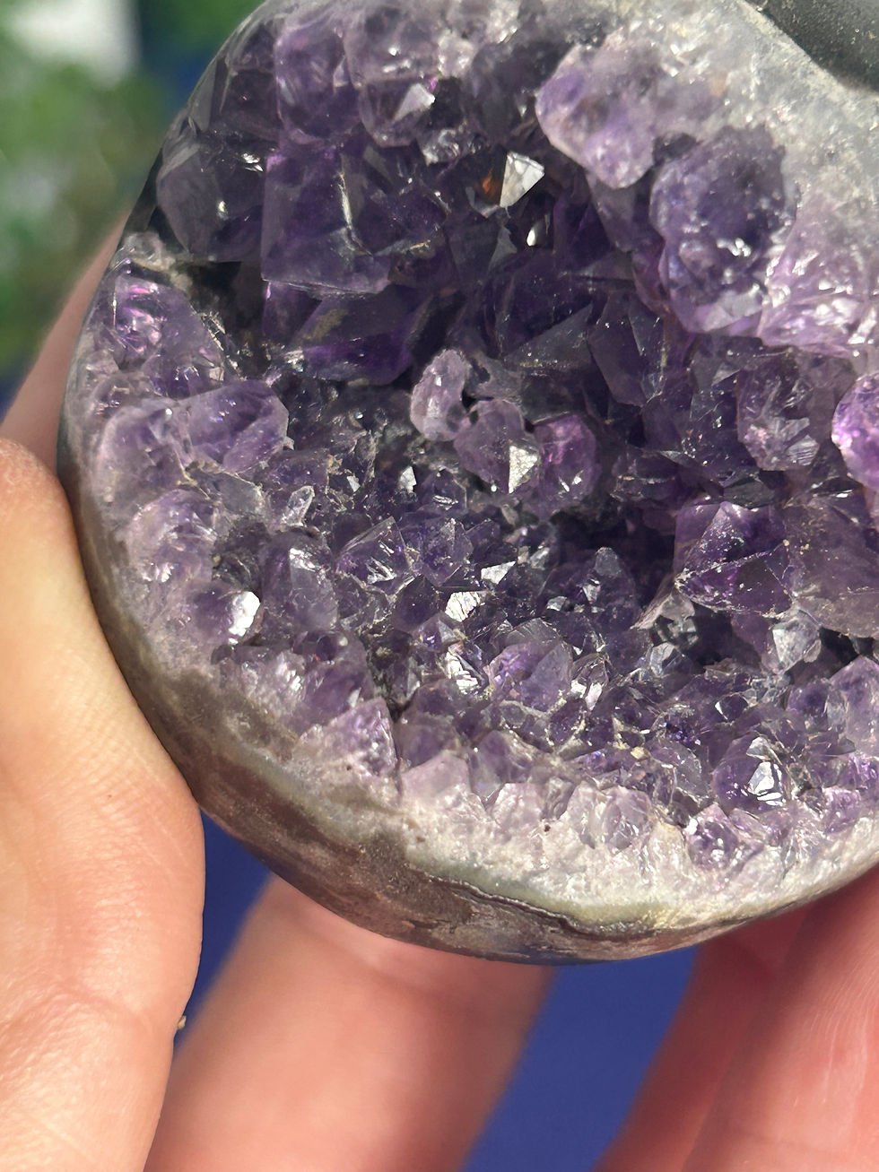 Thumbnail: Amethyst Geode Sphere