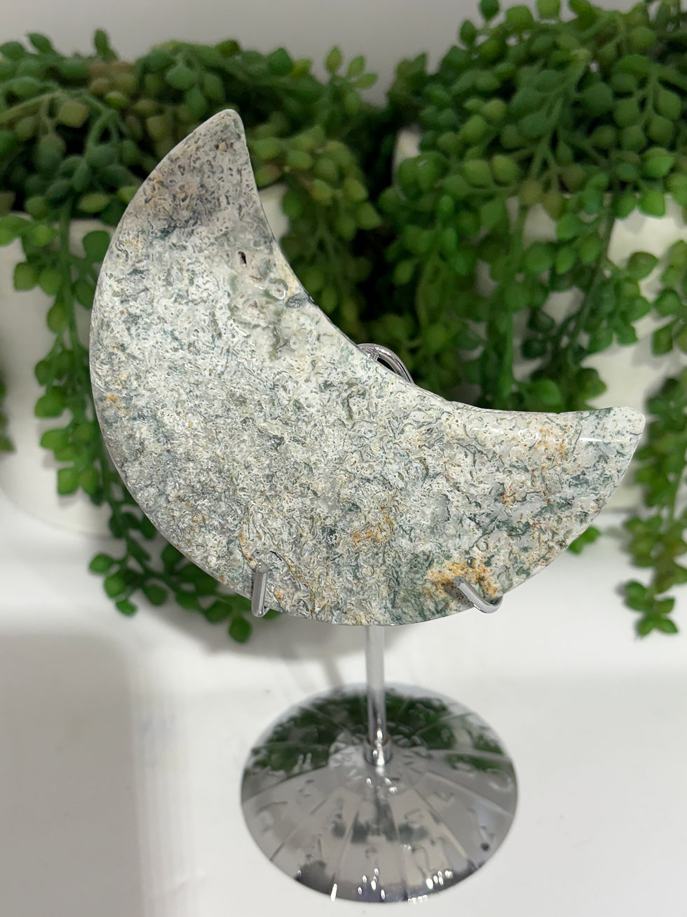 Thumbnail: Moss Agate Moon