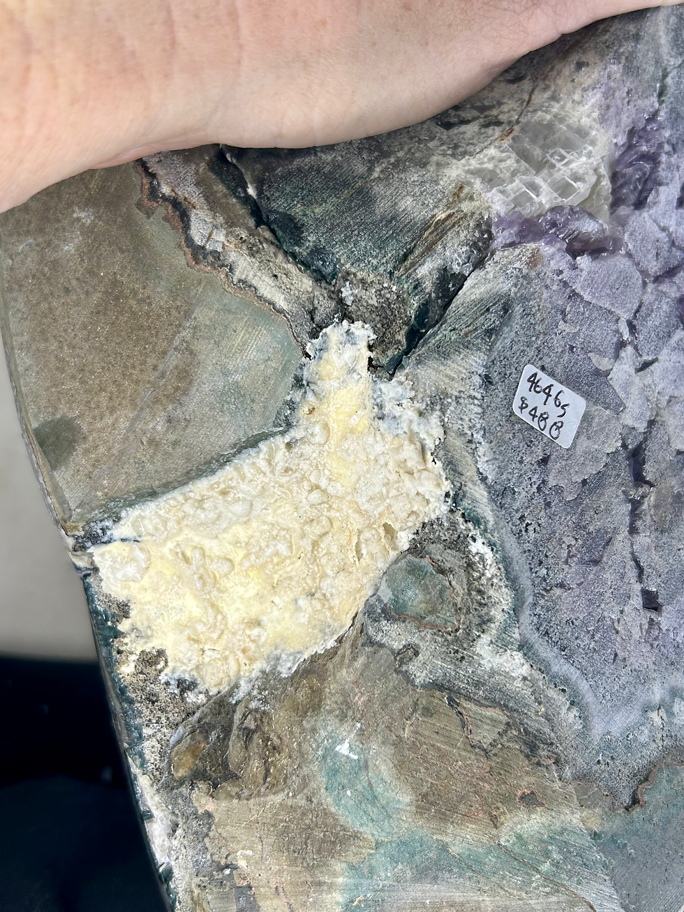 Thumbnail: Polished Edge Amethyst Geode Cave