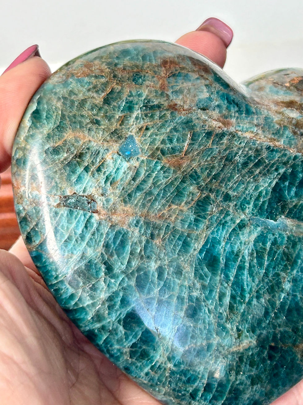 Thumbnail: Blue Apatite Heart