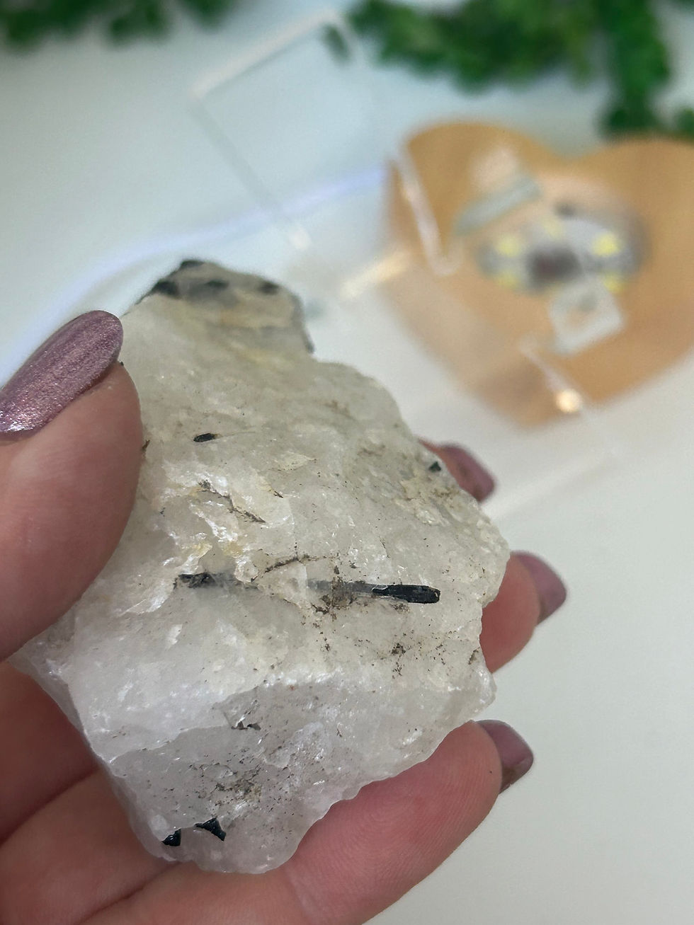 Thumbnail: Raw Black Tourmaline in Quartz