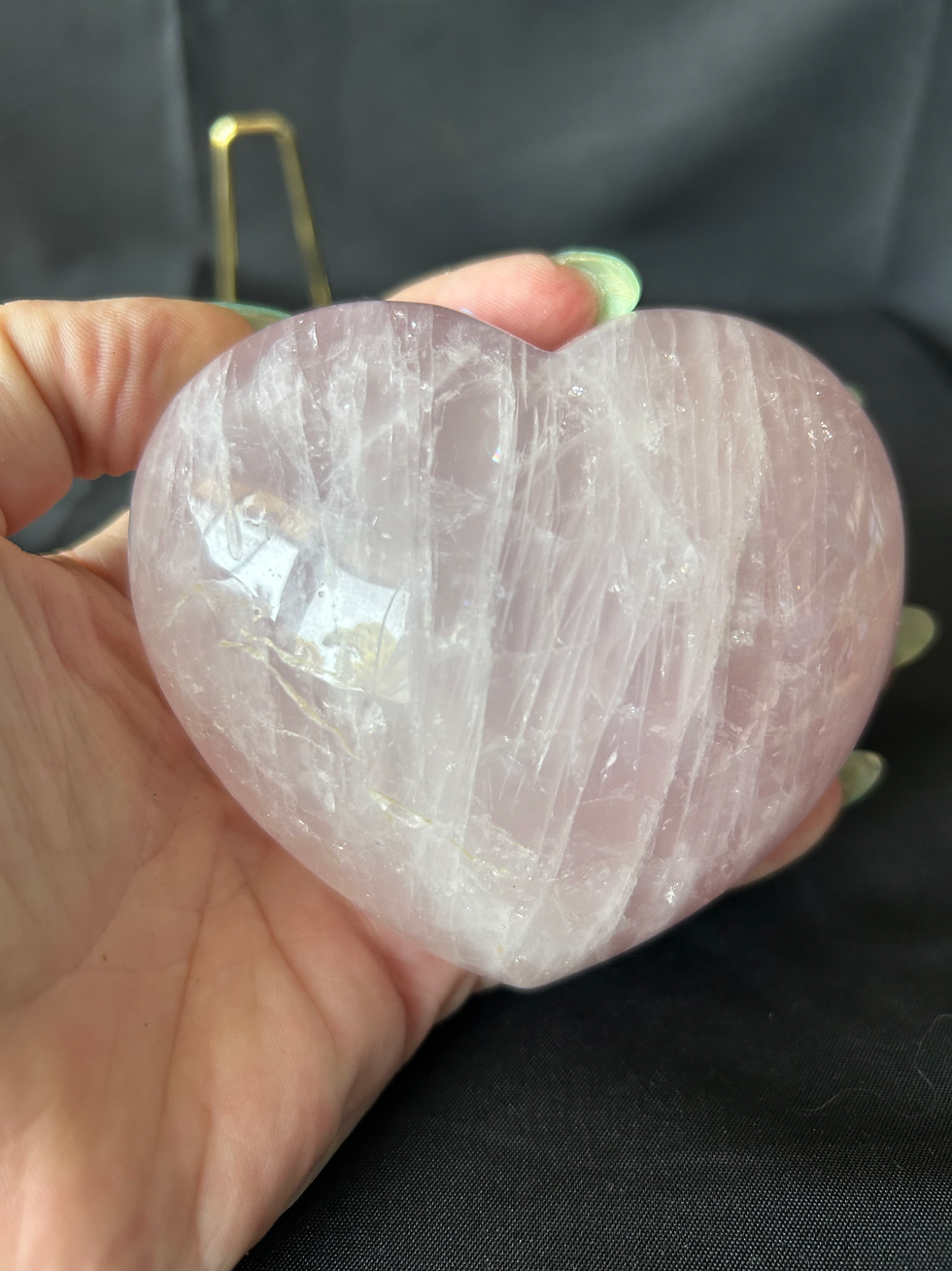 Thumbnail: Rose Quartz Heart