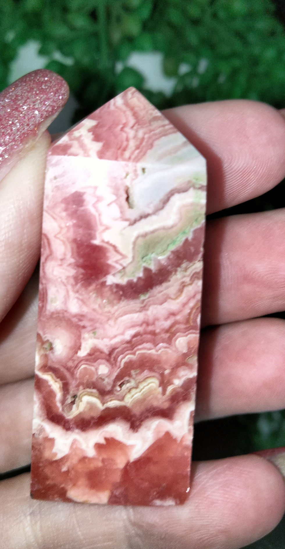 Thumbnail: Rhodochrosite Point