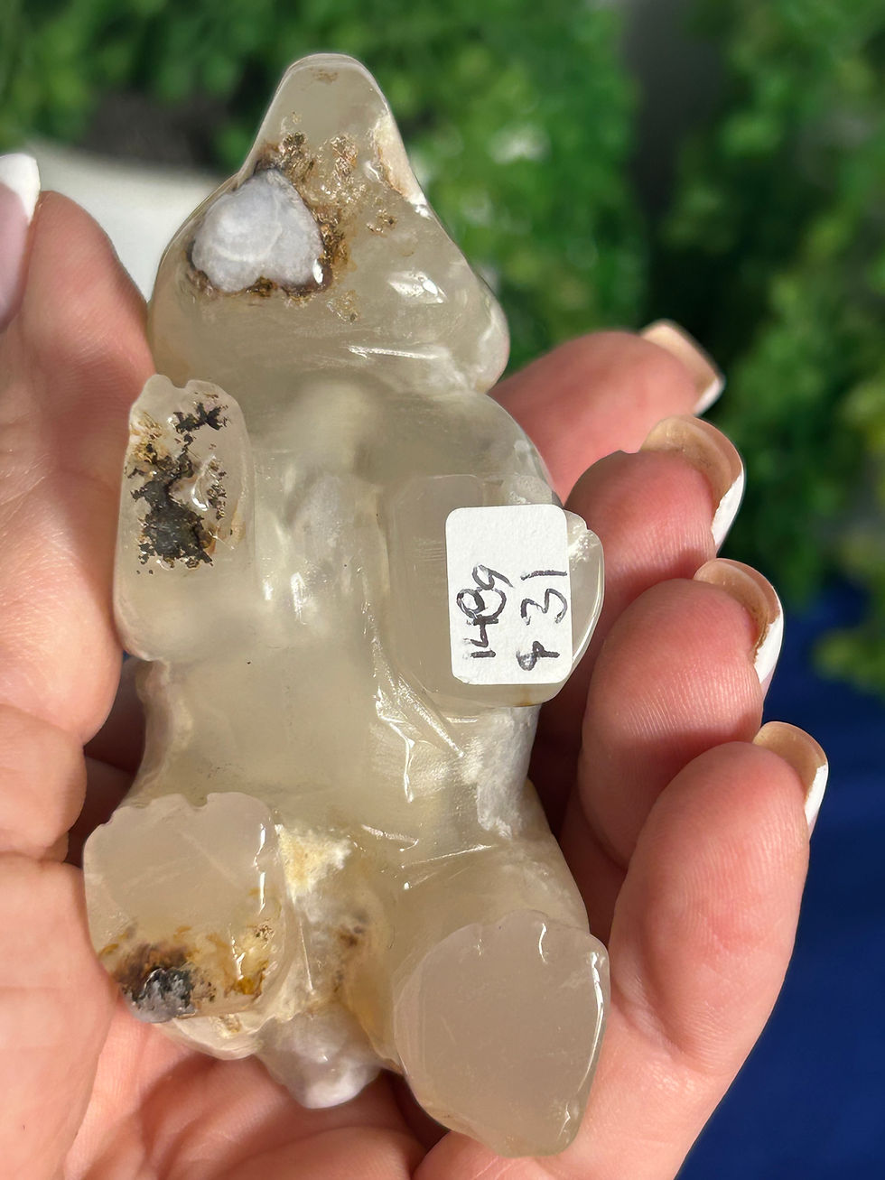 Thumbnail: Flower Agate Bear