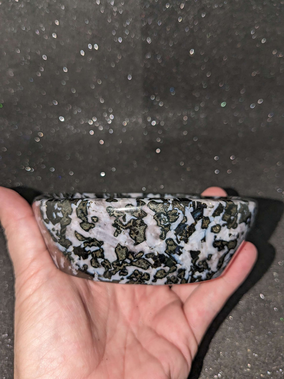 Thumbnail: Indigo Gabbro / Mystic Merlinite Bowl