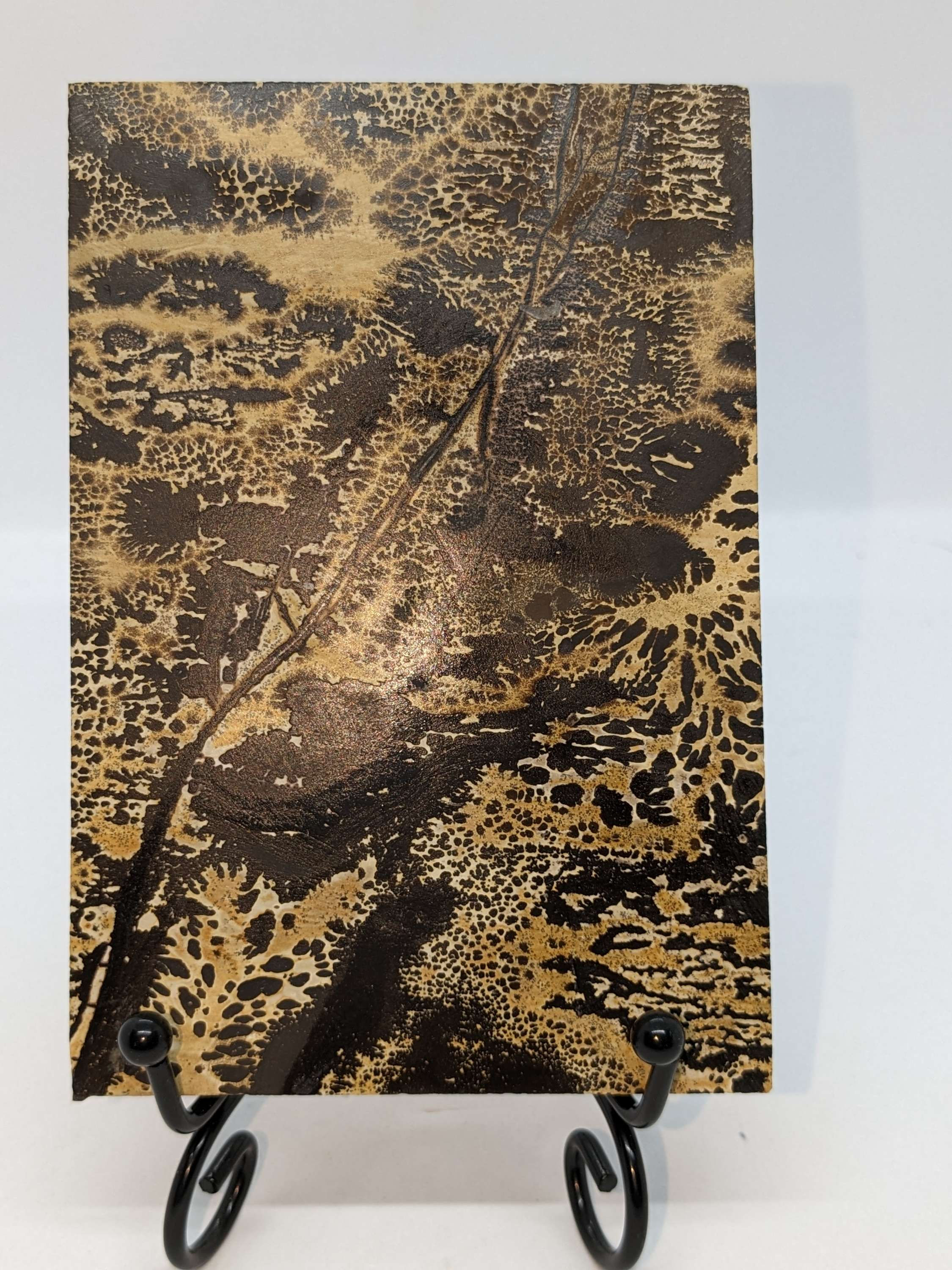 Dendritic Picture Jasper Slab