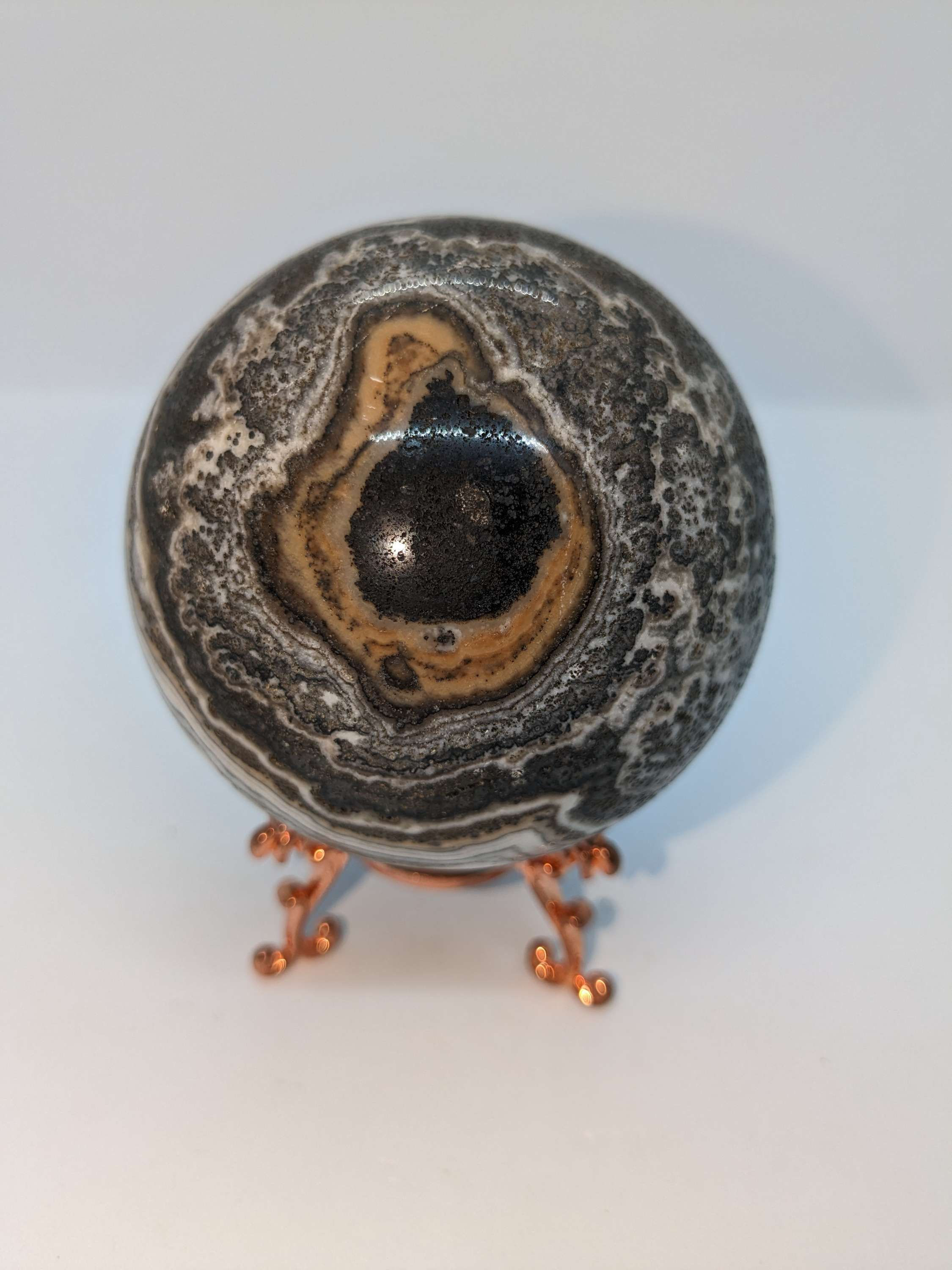 Dendritic Calcite Sphere