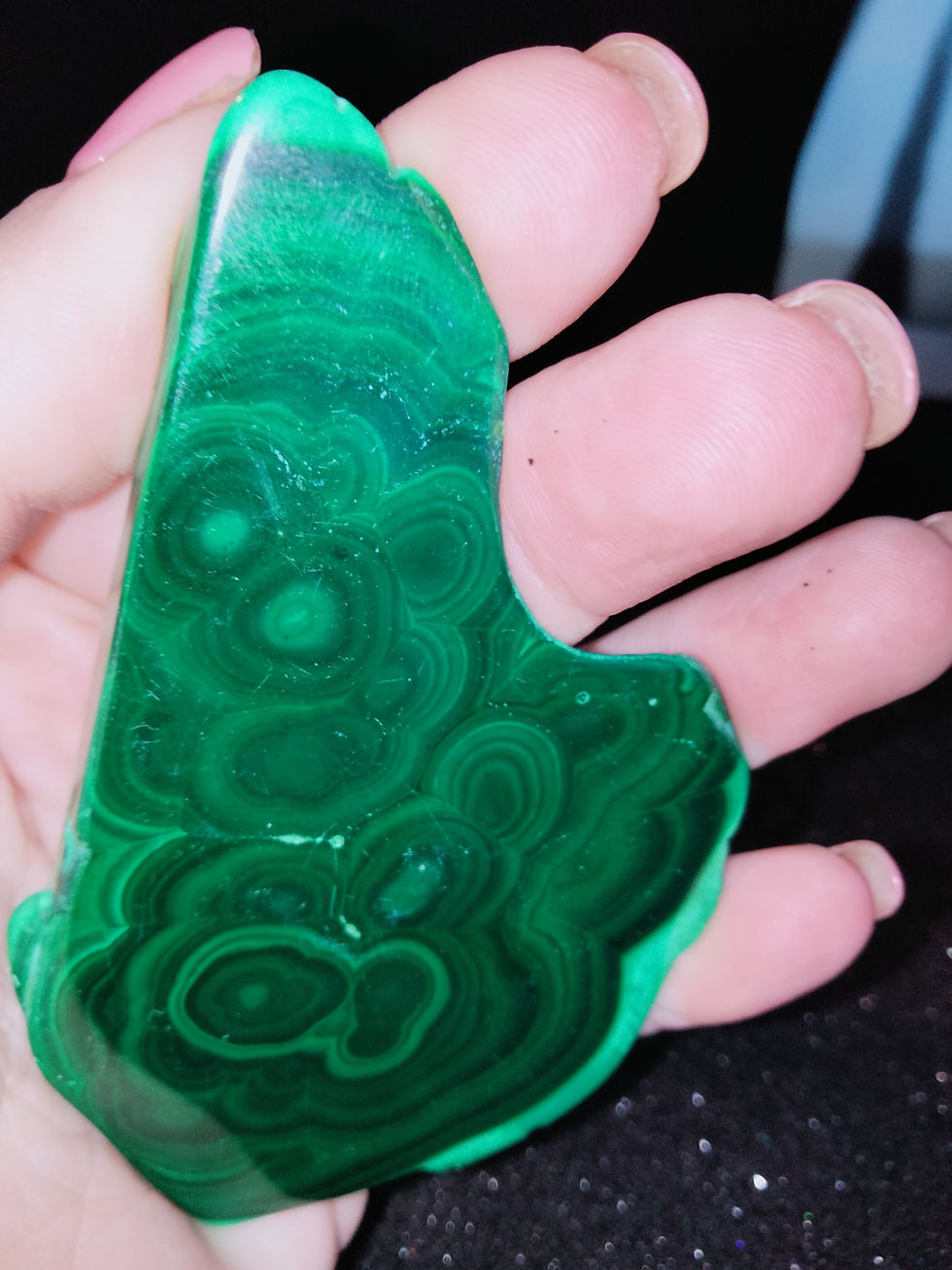 Thumbnail: Malachite Slice