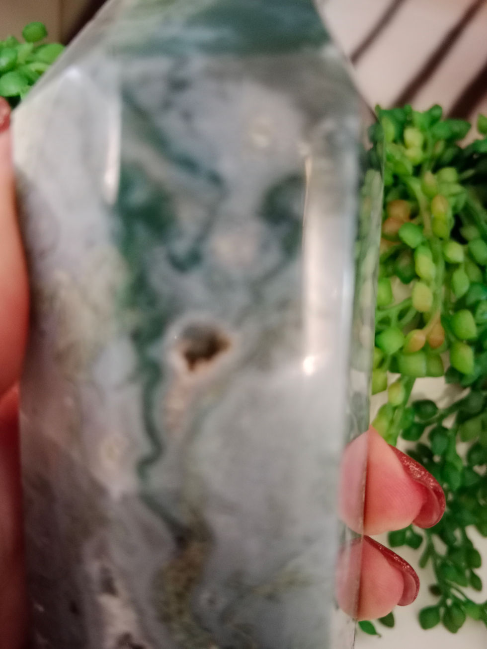 Thumbnail: Moss Agate Tower
