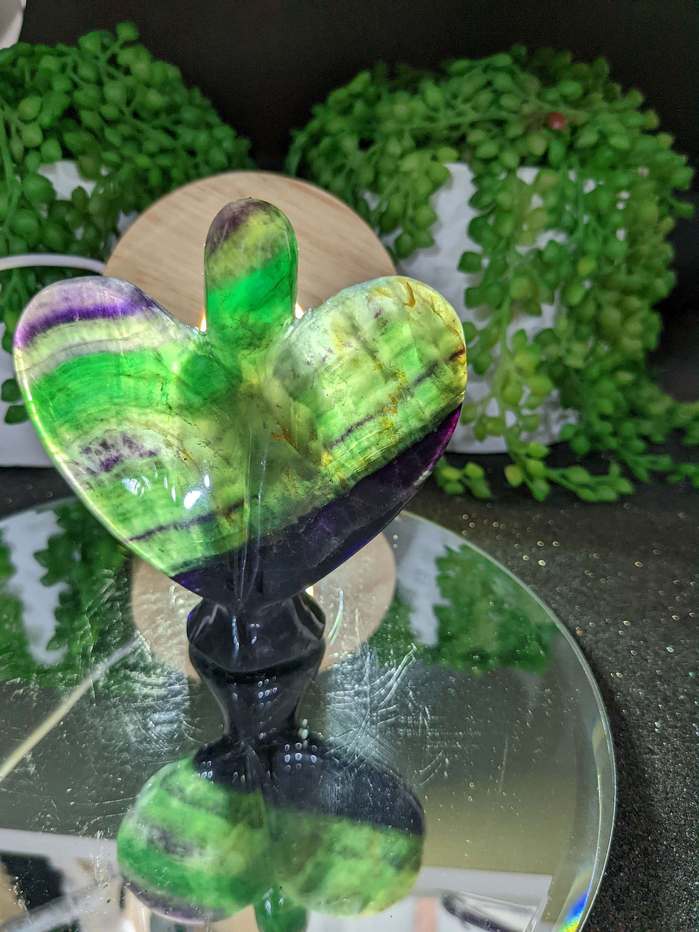 Thumbnail: Rainbow Fluorite Angel
