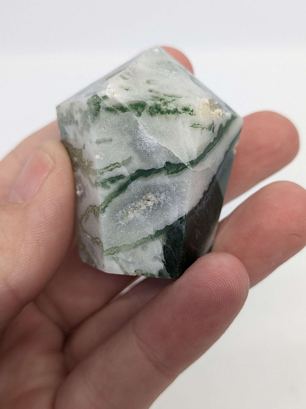 Thumbnail: Moss Agate Cupcake