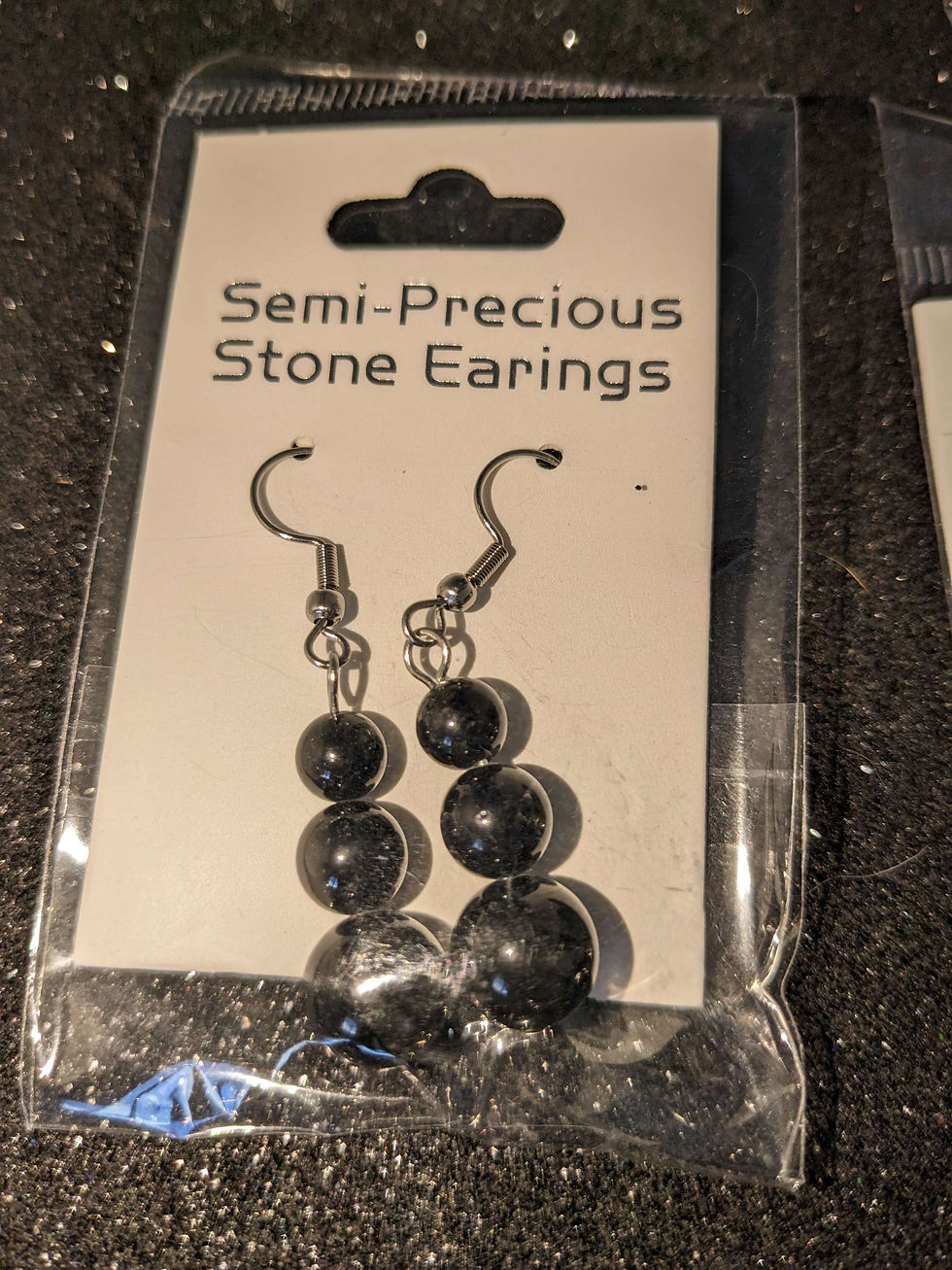 Thumbnail: Crystal Bead Earrings