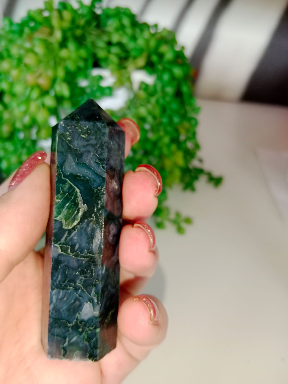 Thumbnail: Moss Agate Point