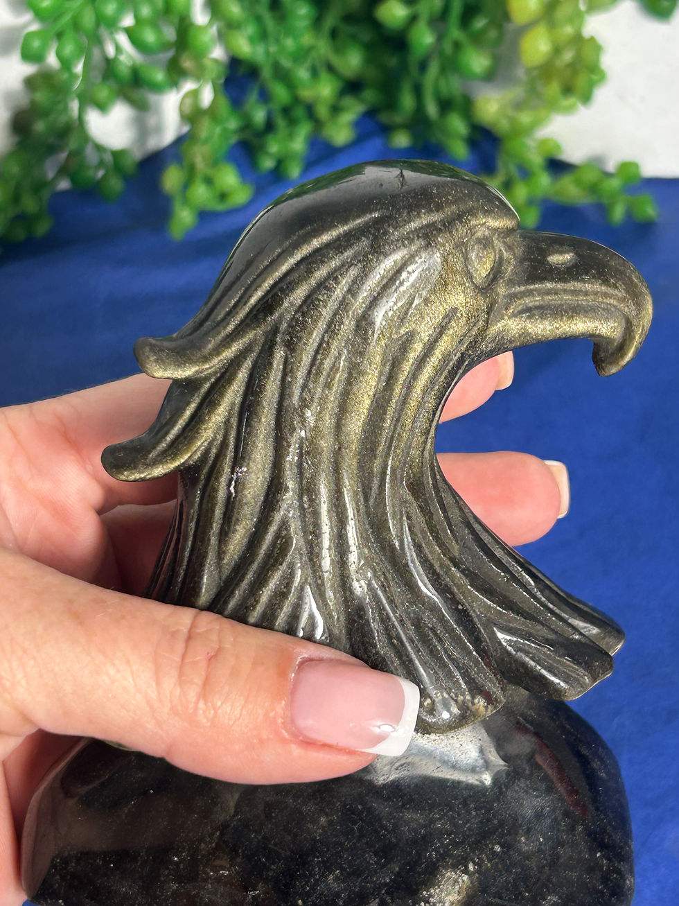 Thumbnail: Gold Sheen Obsidian Eagle