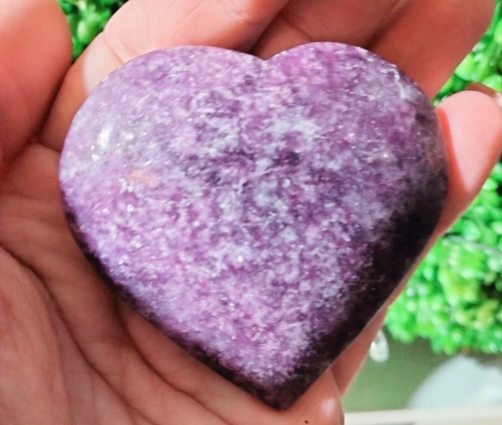 Thumbnail: Lepidolite Heart