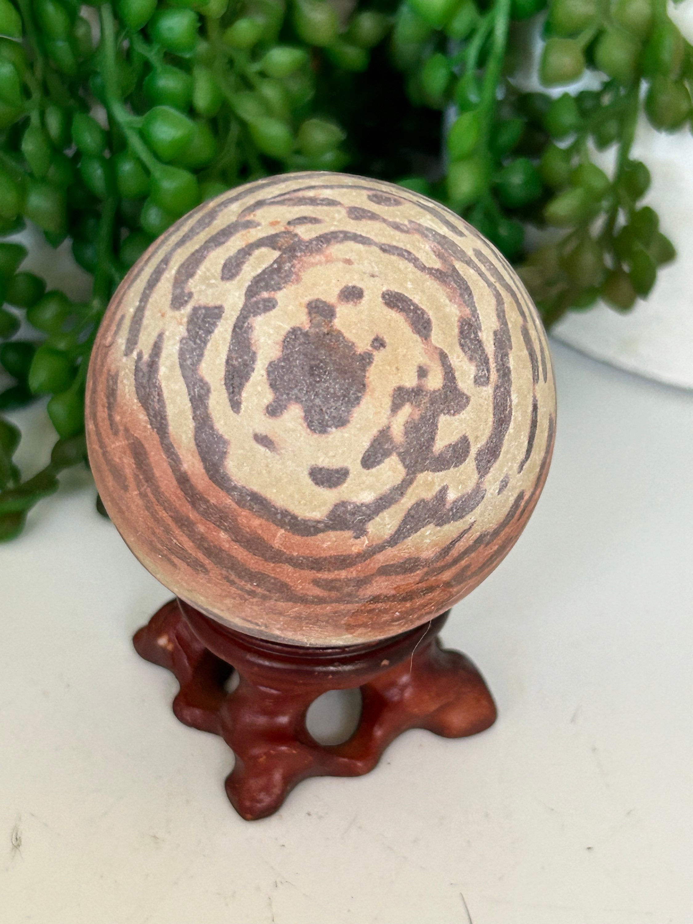 Australian Print Stone Sphere