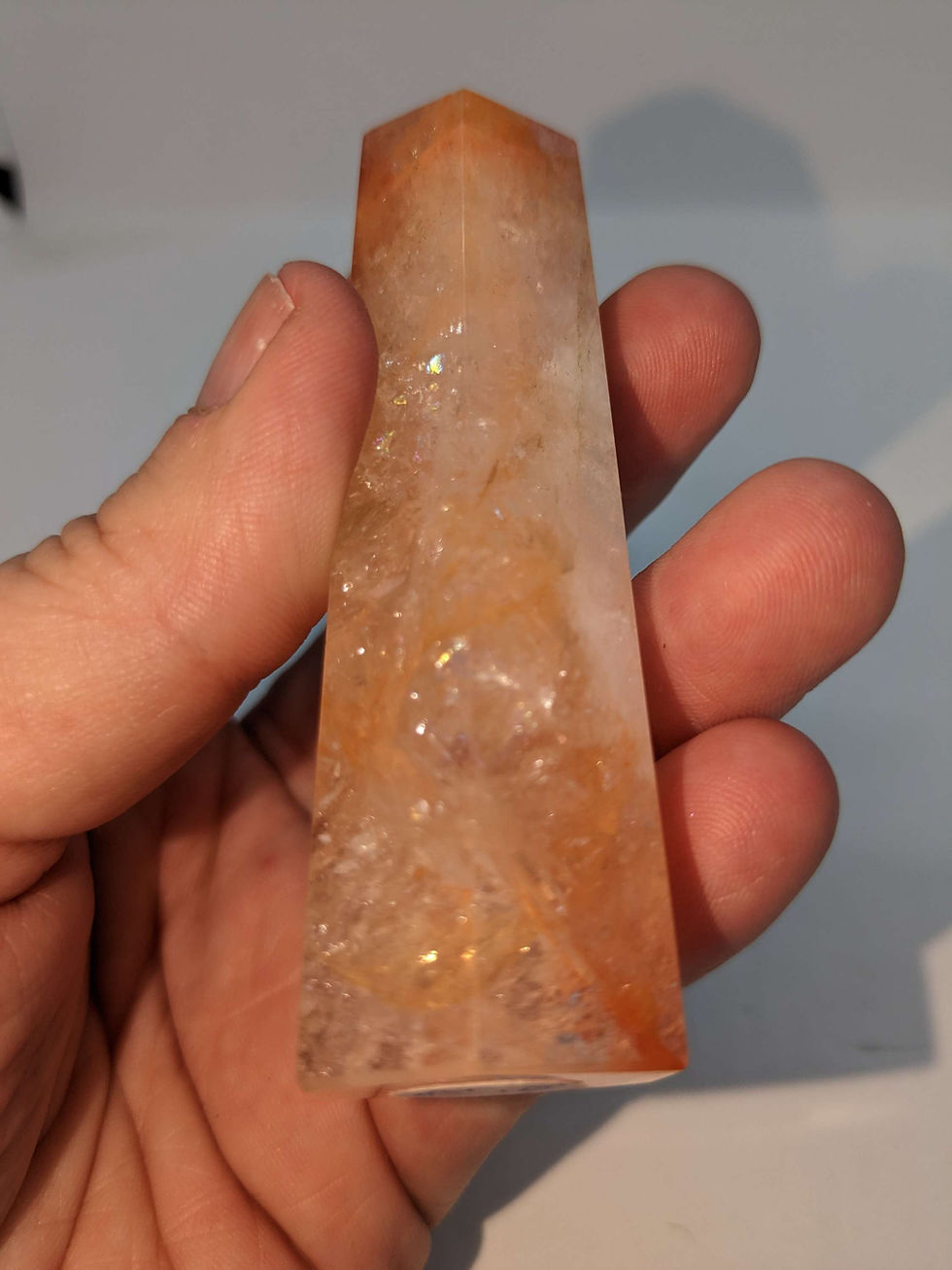 Thumbnail: Fire Quartz Point