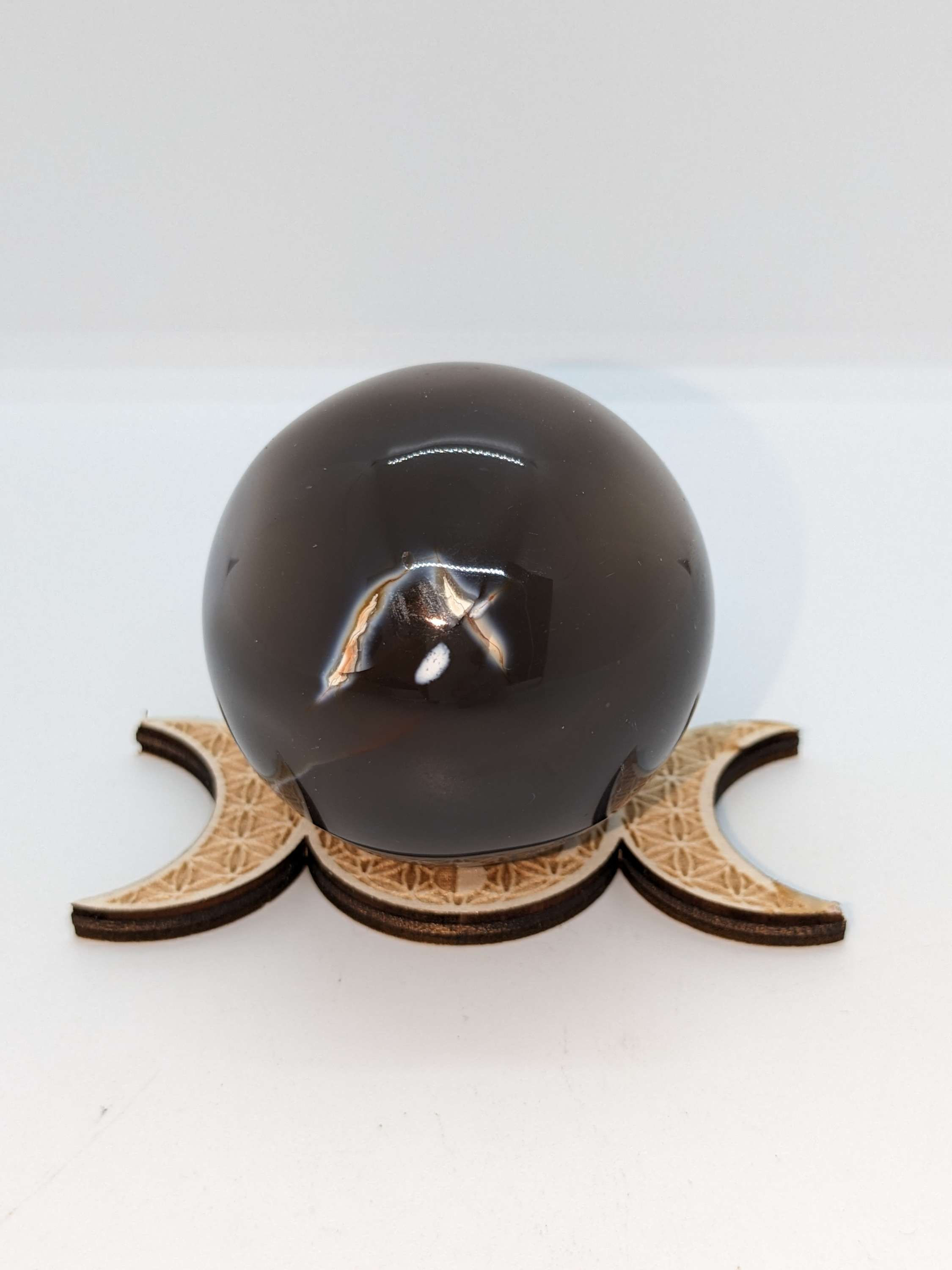 Orca Agate Sphere