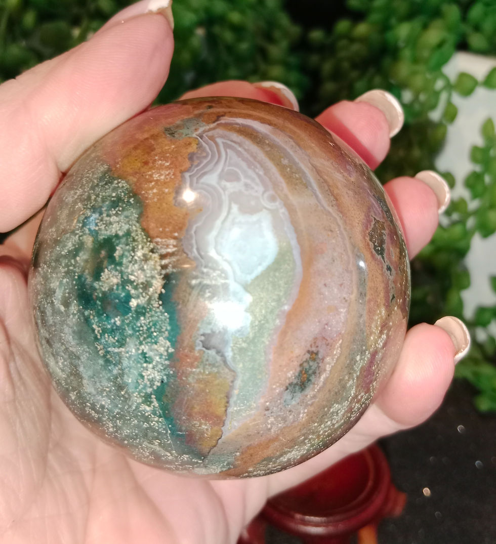 Thumbnail: Ocean Jasper Sphere