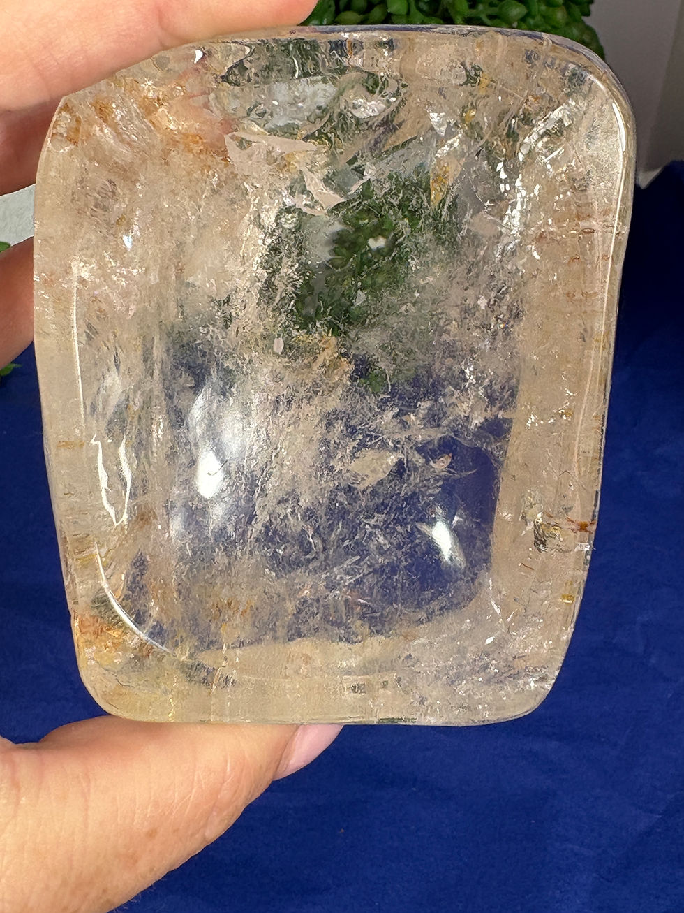 Thumbnail: Clear Quartz with Golden Healer Bowl