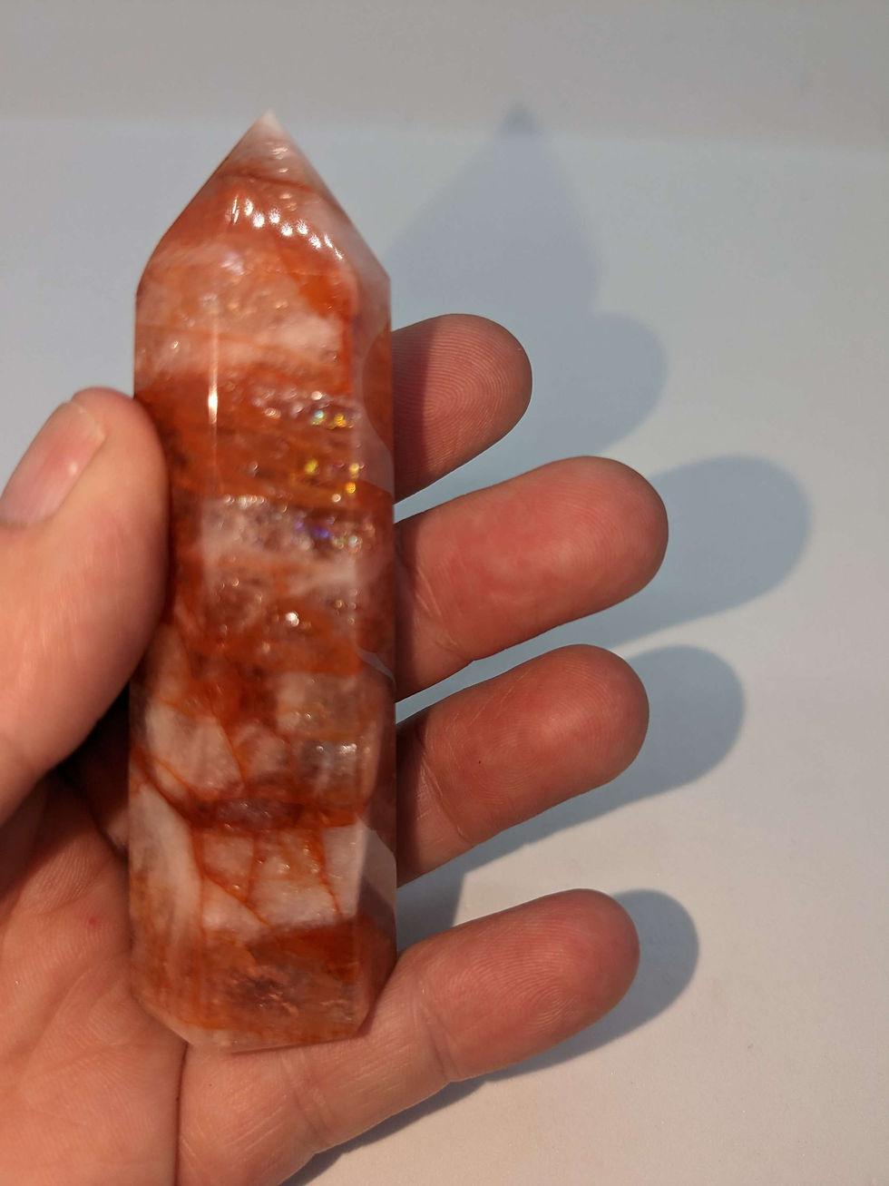 Thumbnail: Fire Quartz Point