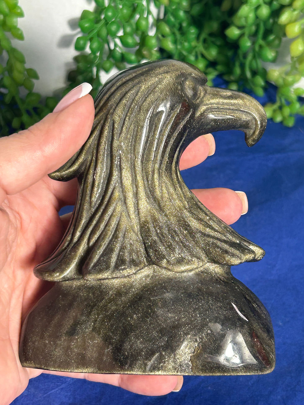 Thumbnail: Gold Sheen Obsidian Eagle