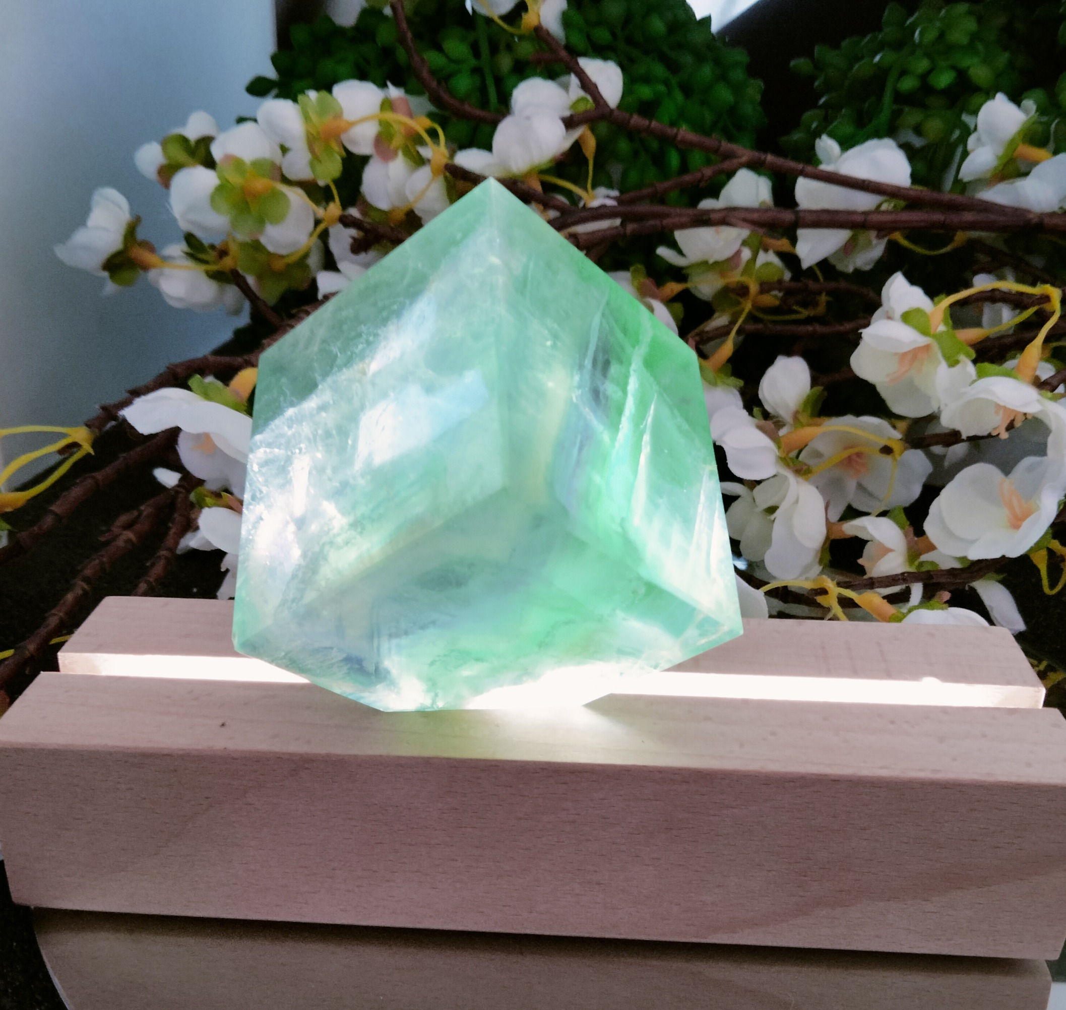 Fluorite Cube