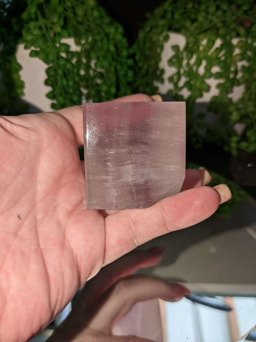 Thumbnail: Pink Fluorite Cube