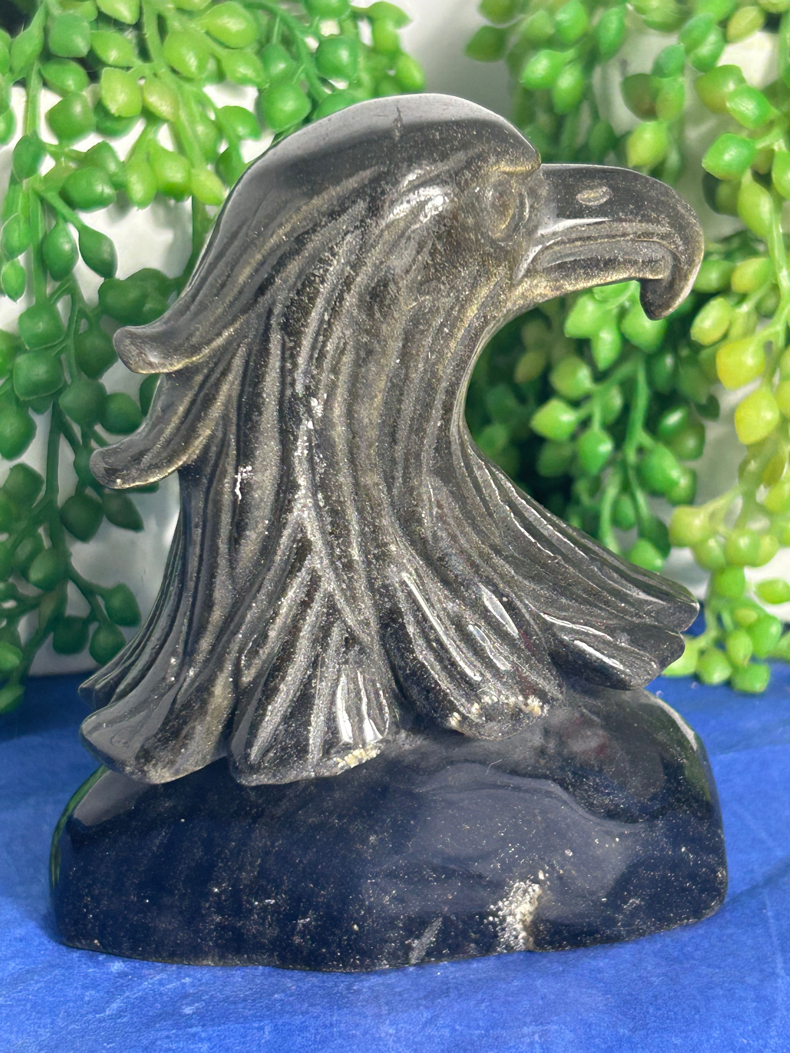 Gold Sheen Obsidian Eagle