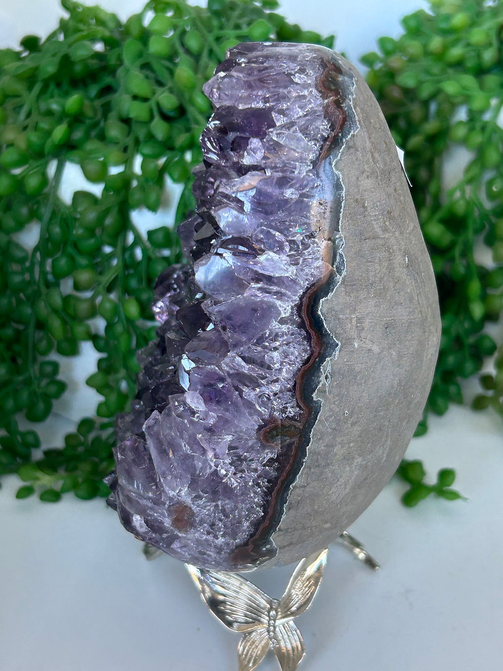 Thumbnail: Brazilian Amethyst Geode Egg