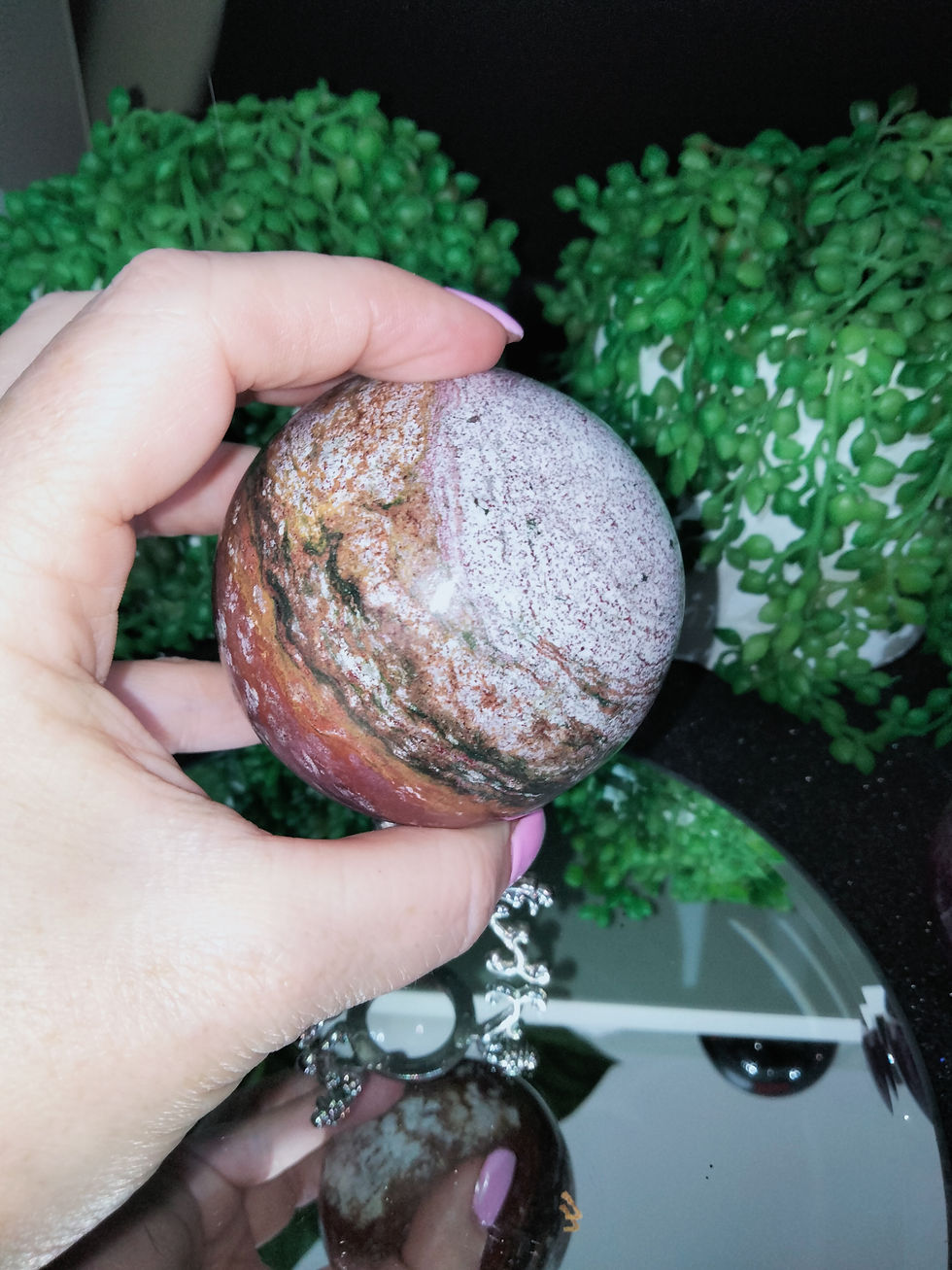Thumbnail: Ocean Jasper Sphere