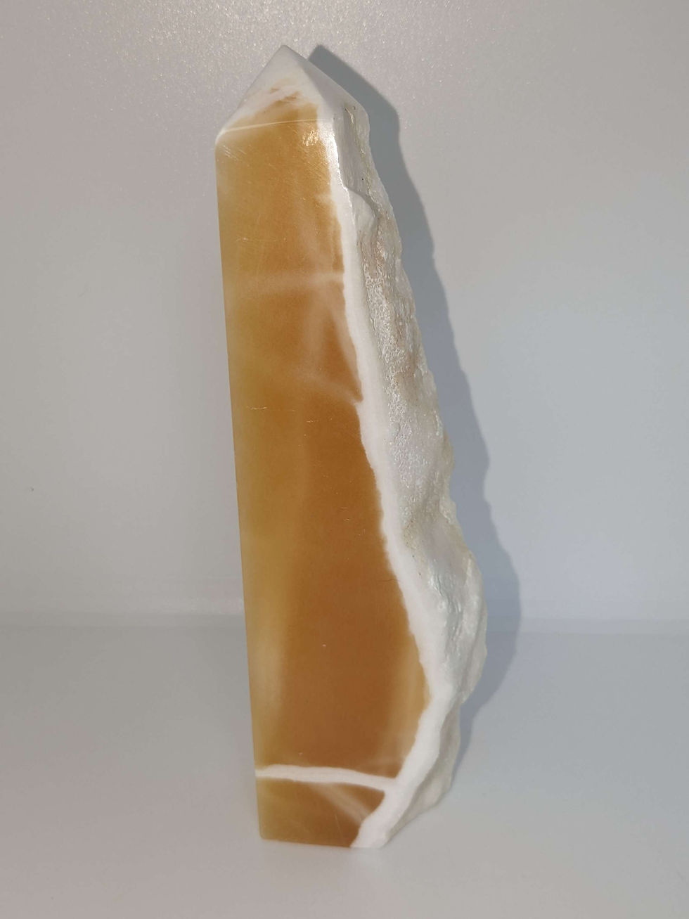 Thumbnail: Orange Calcite Raw Edge Tower
