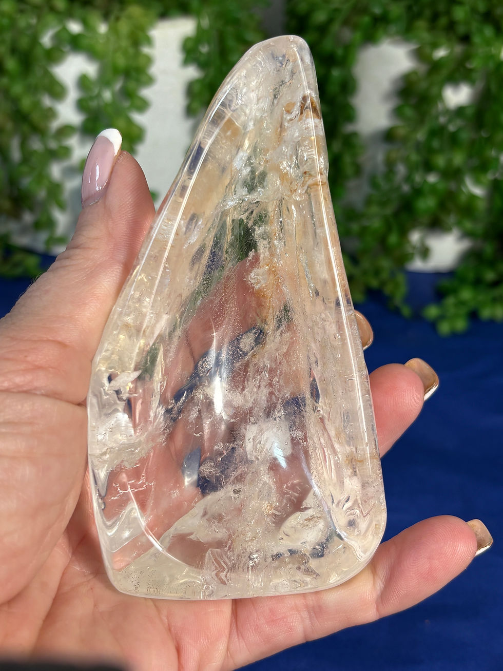 Thumbnail: Clear Quartz with Golden Healer Bowl