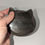 Thumbnail: Silver Sheen Obsidian Cat Head Bowl