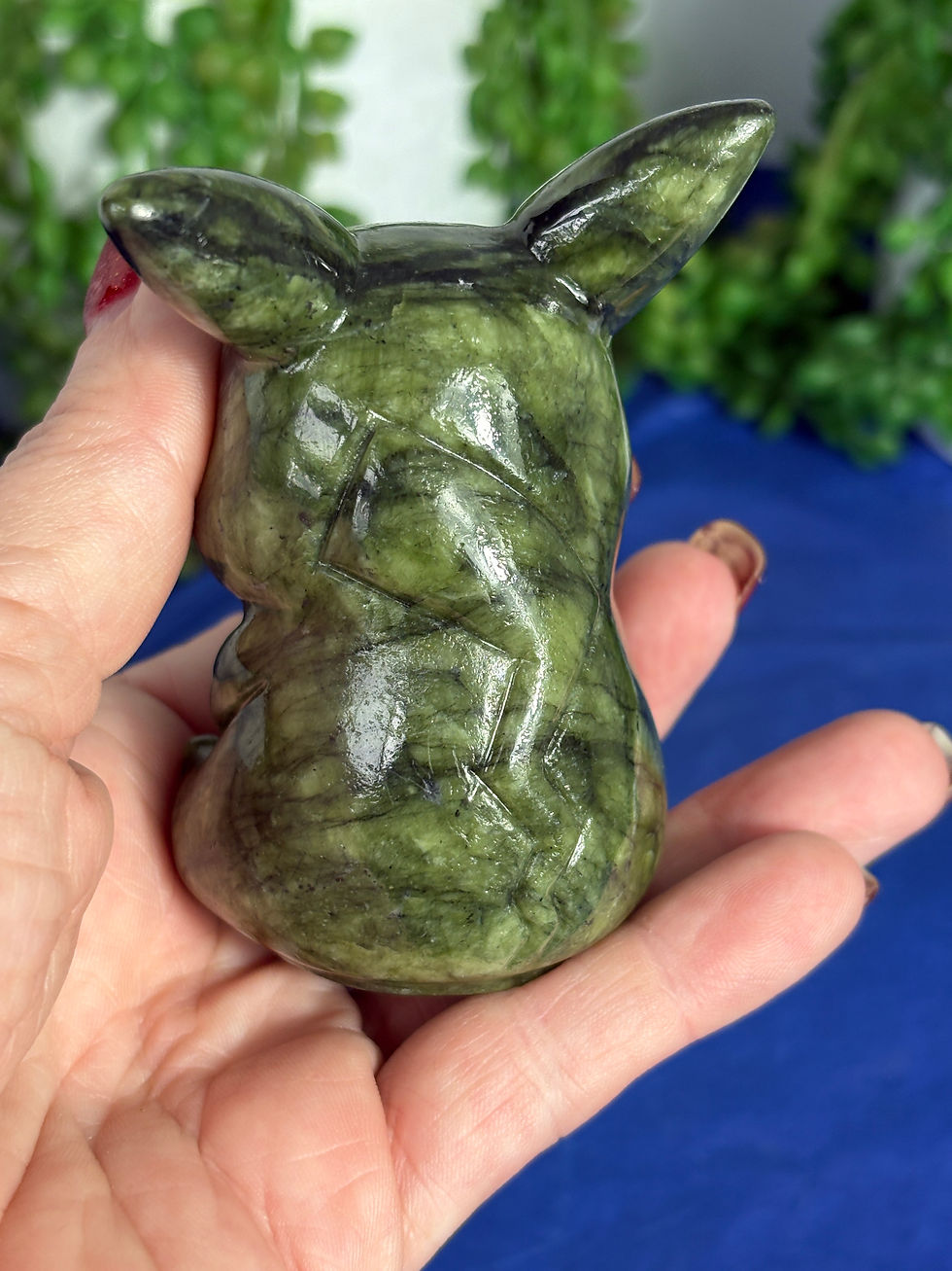 Thumbnail: Jade Pikachu Carving