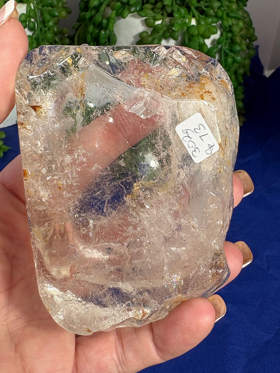 Thumbnail: Clear Quartz with Golden Healer Bowl
