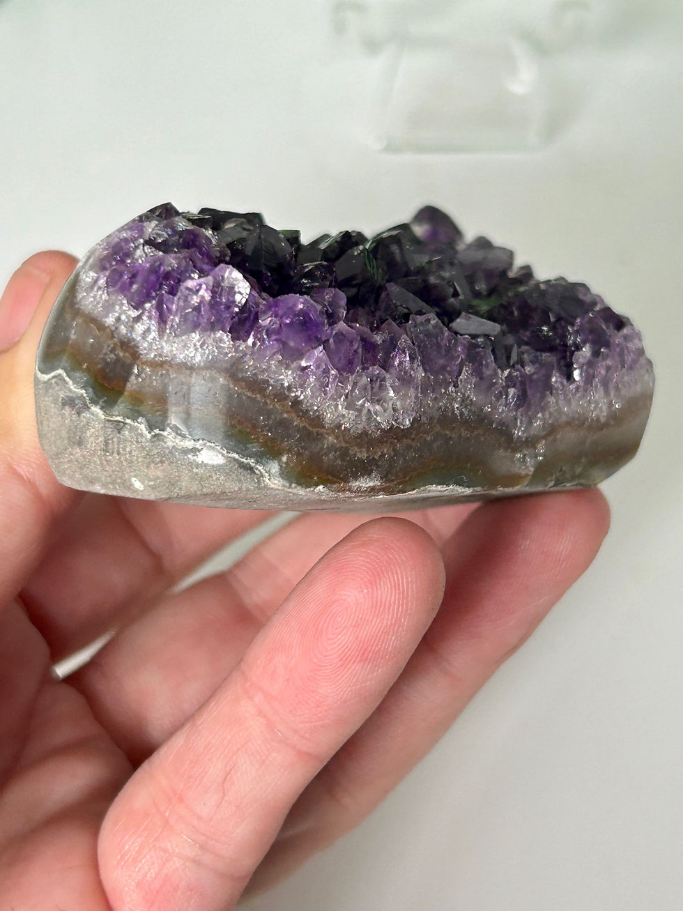 Thumbnail: Amethyst Geode Heart
