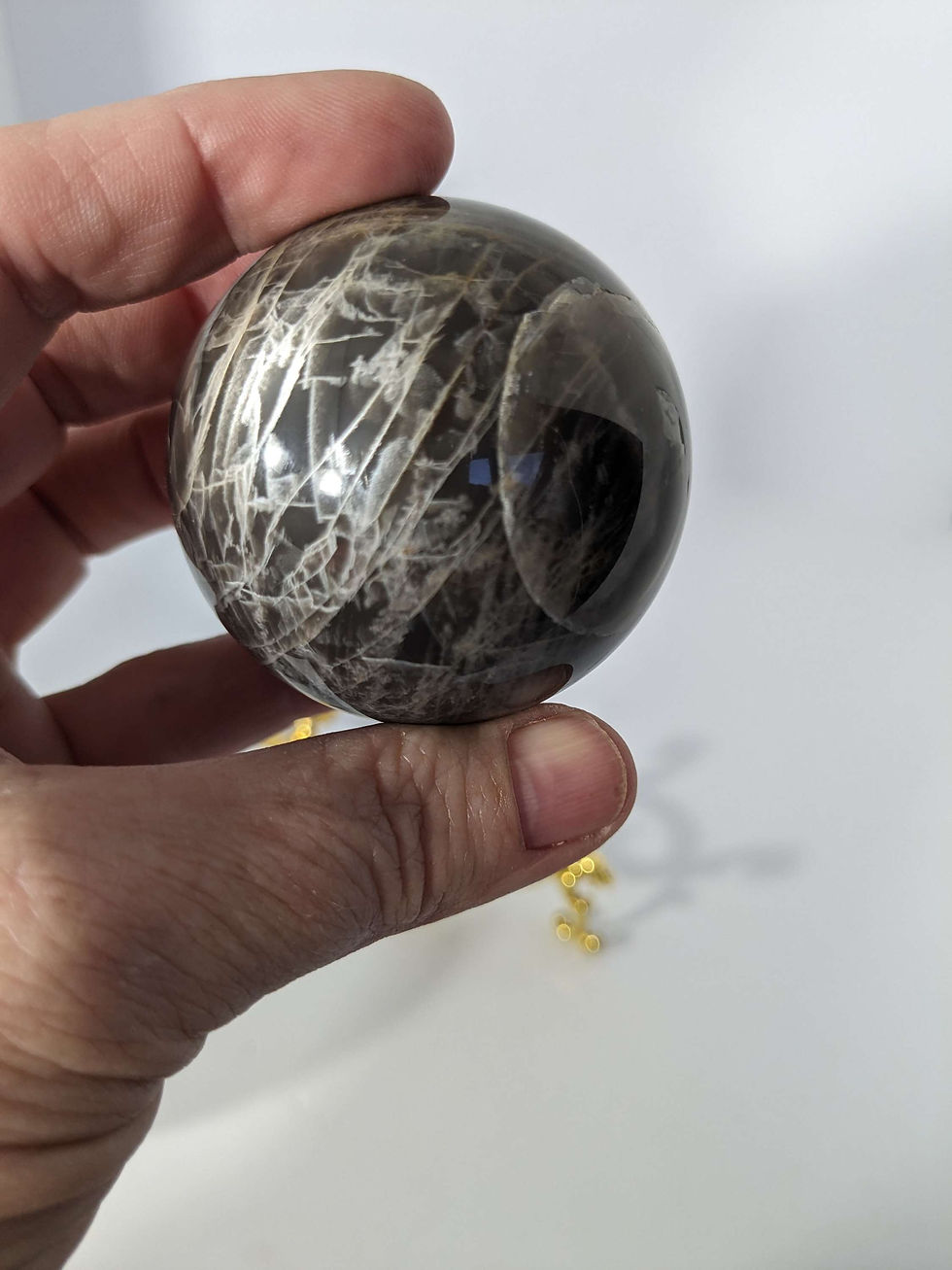 Thumbnail: Black Moonstone Sphere