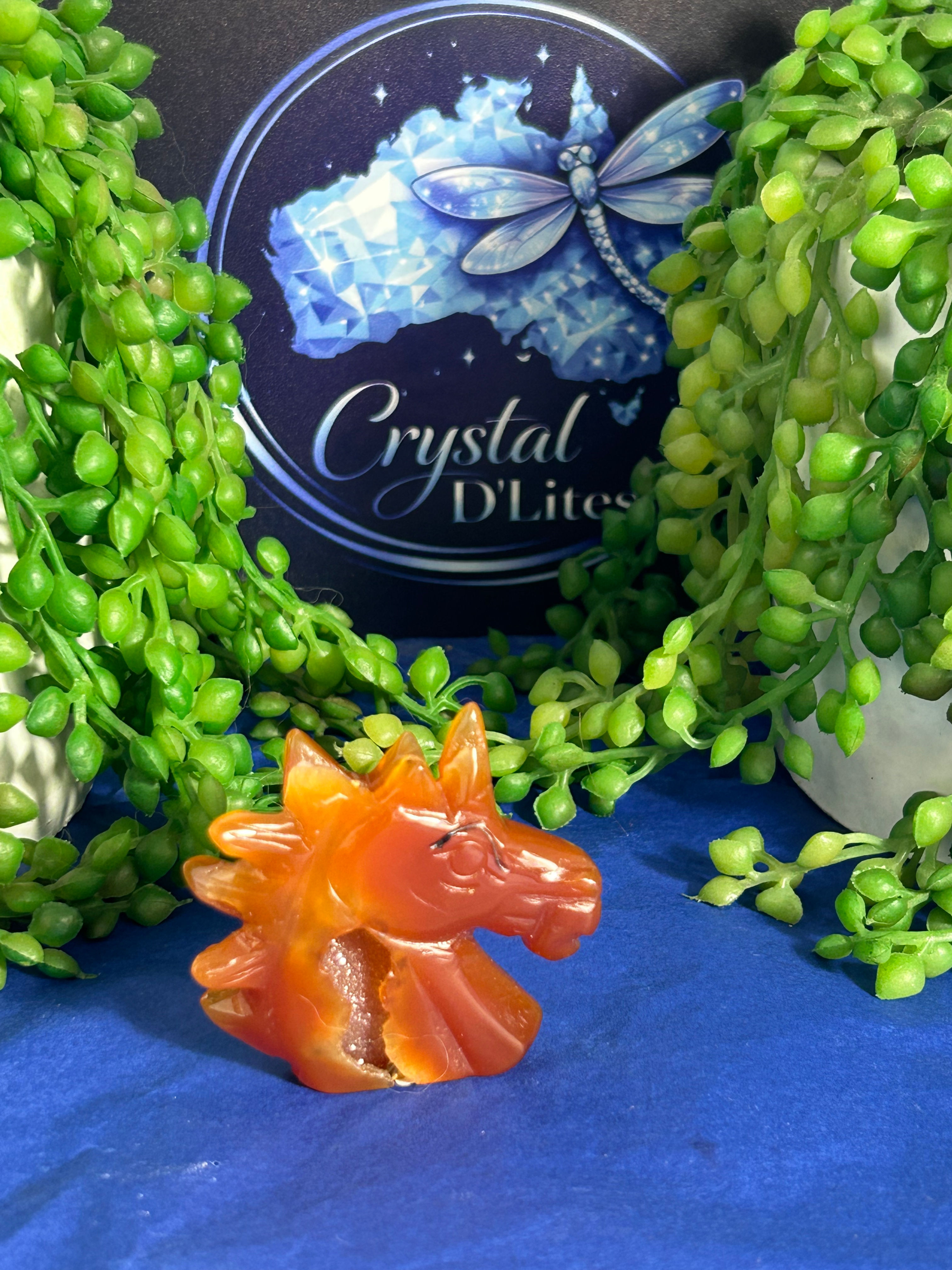 Druzy Agate Unicorn