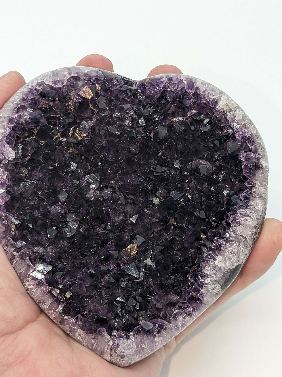 Thumbnail: Amethyst Geode Heart