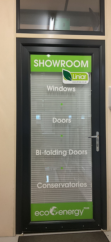 Andy Glass Windows Showroom door image