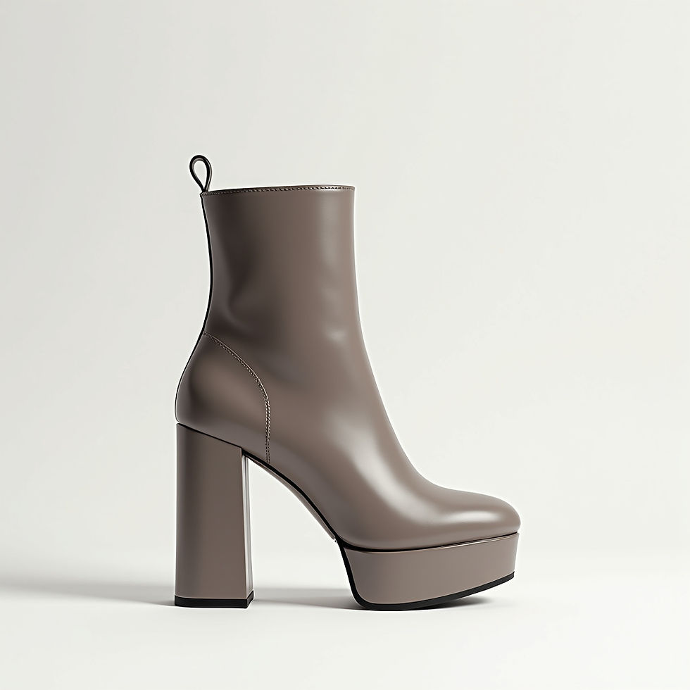 Platform Ankle Boots