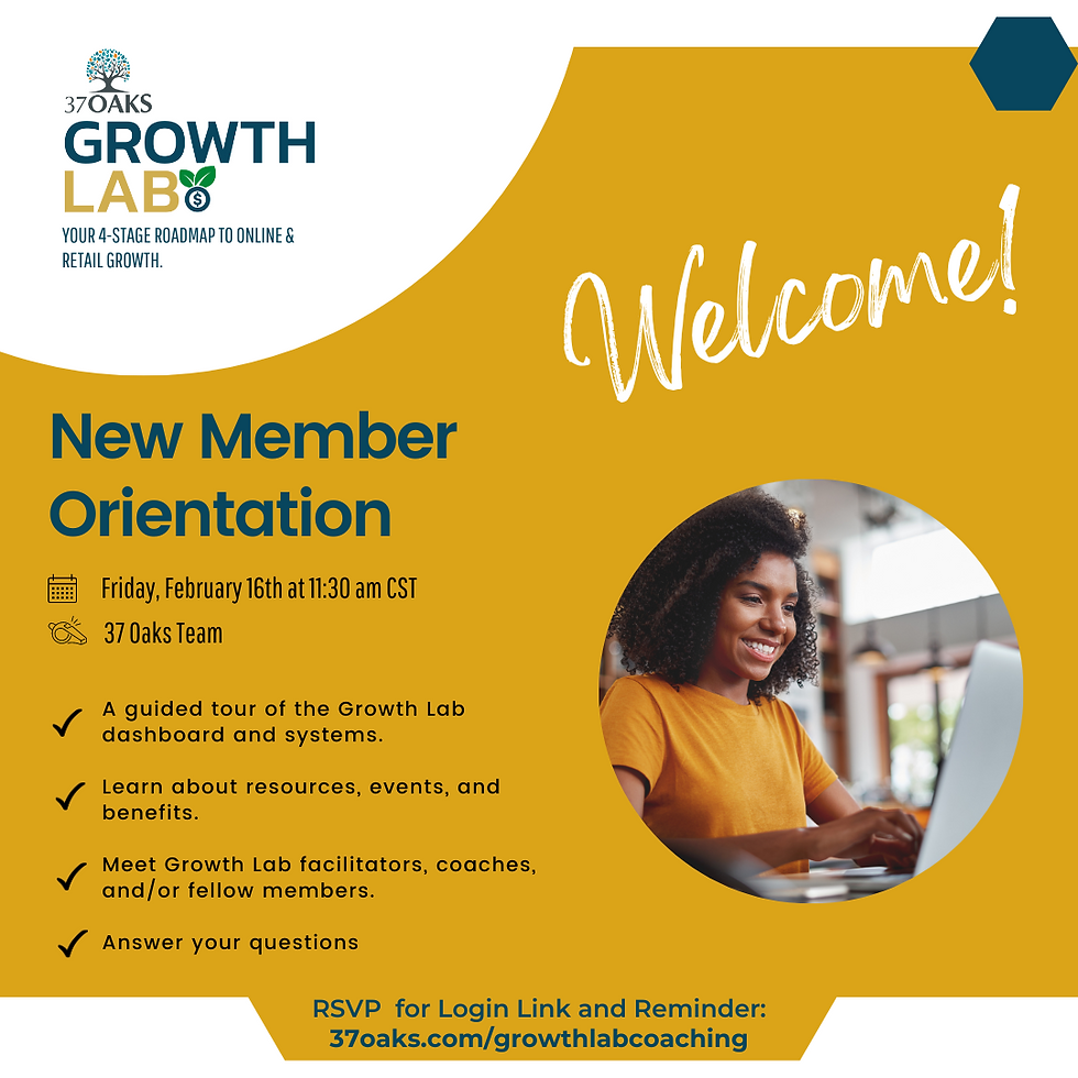 New Member Orientation