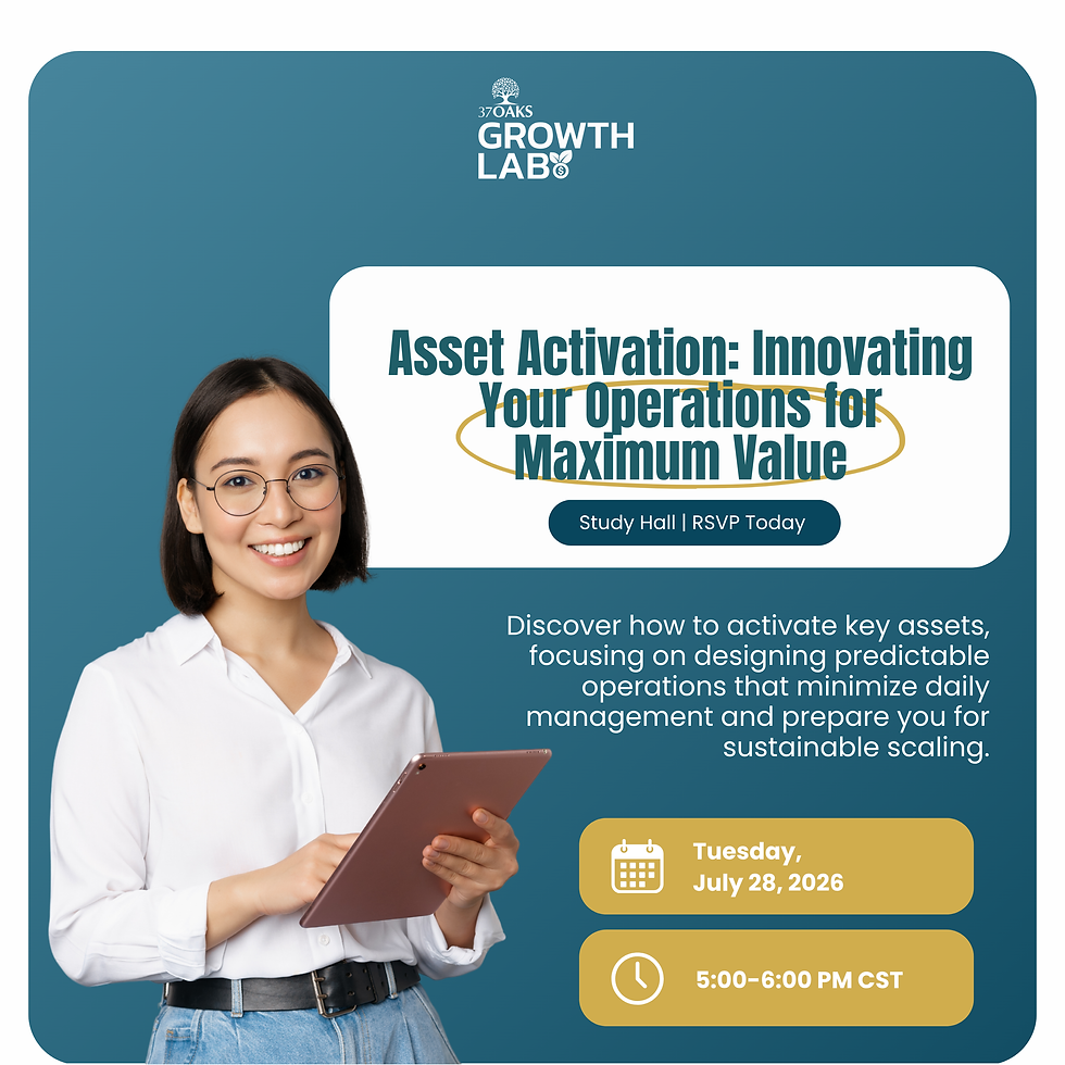 Asset Activation: Innovating Your Operations for Maximum Value