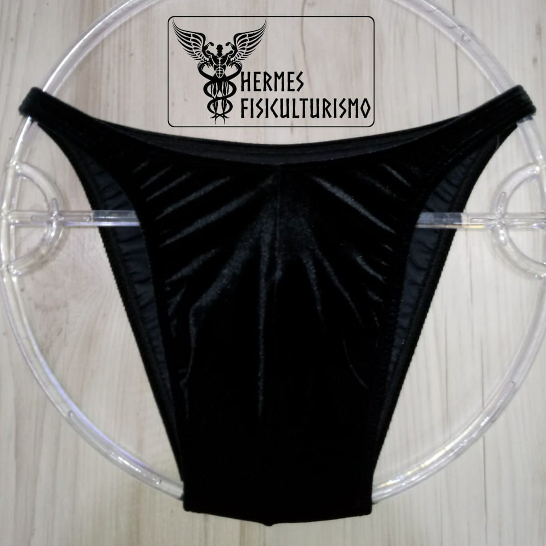 Bodybuilding Trunk Black Velvet