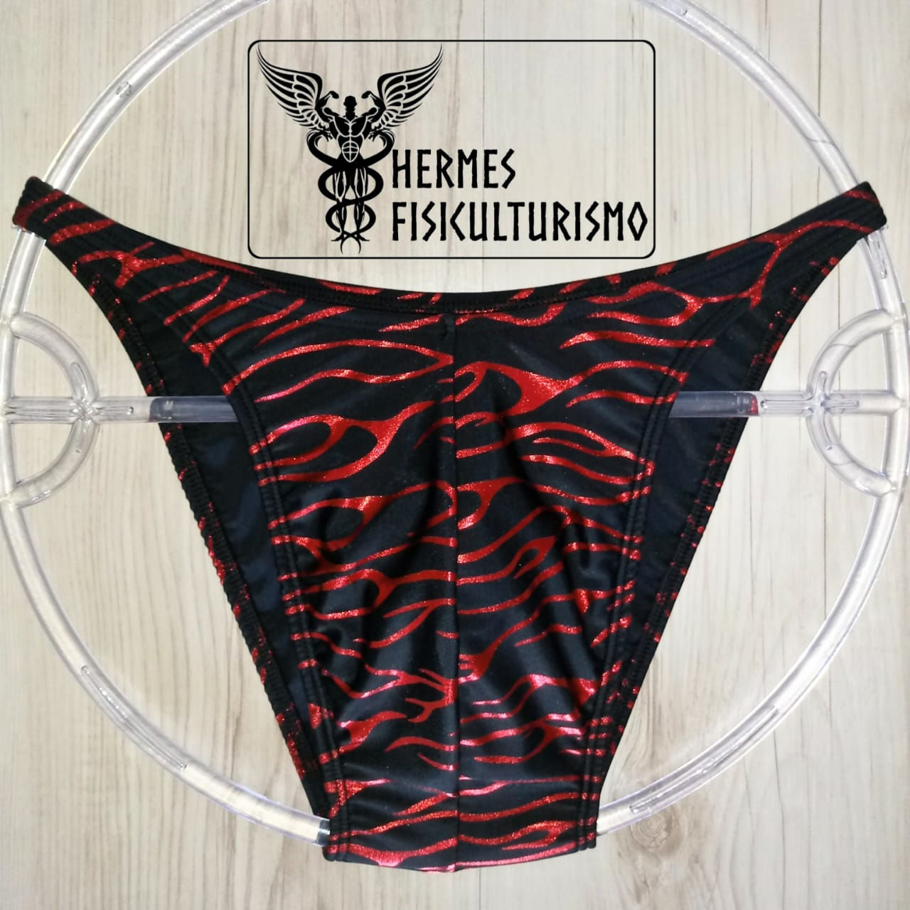 Sunga Estampa Flame Brilhante