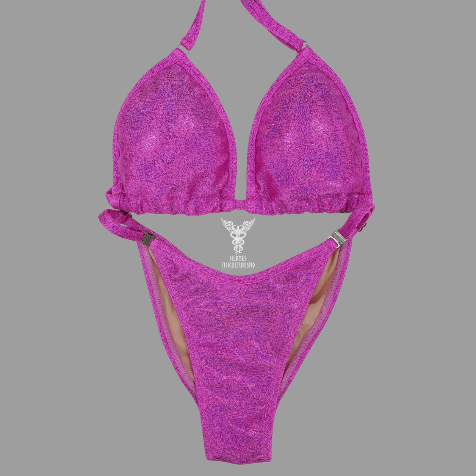 Fit Model NPC Suit - Fucsia Brillant Hologram