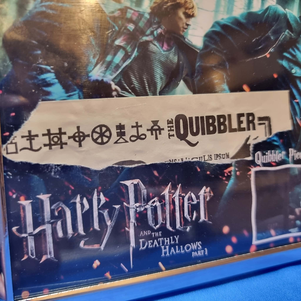 Thumbnail: Harry Potter and the Deathly Hallows Part 1 Quibbler Piece