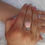 Thumbnail: SS Rose & Leaf Ring, Pink