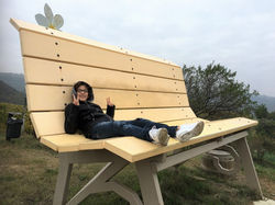 PANCHINA GIGANTE GIALLA